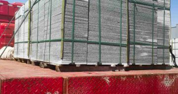 松原 芝麻白火烧规格板地铺石300*600/600*600