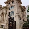 松原 黄金麻花岗岩别墅外墙干挂效果展示