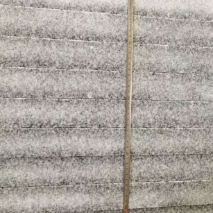 松原 芝麻白火烧成品厚薄均匀，B料价格接近A料质量