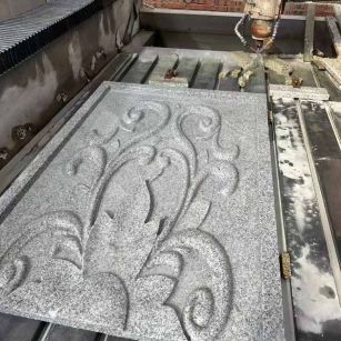 松原 白麻别墅干挂雕花板