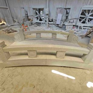 松原 芝麻灰花岗岩异形加工-拱桥，石桥