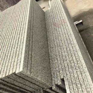 松原 白麻荔枝面花岗岩楼梯踏步