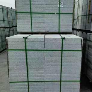 松原 芝麻白火烧，园林广场市政工程地铺石，1.8~5.0厚均有现货