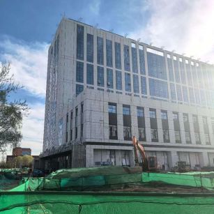 松原 白麻花岗岩石材外墙干挂