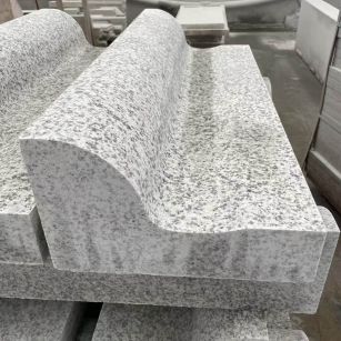 松原 白麻花岗岩S型路沿石，路侧石，马路牙子等