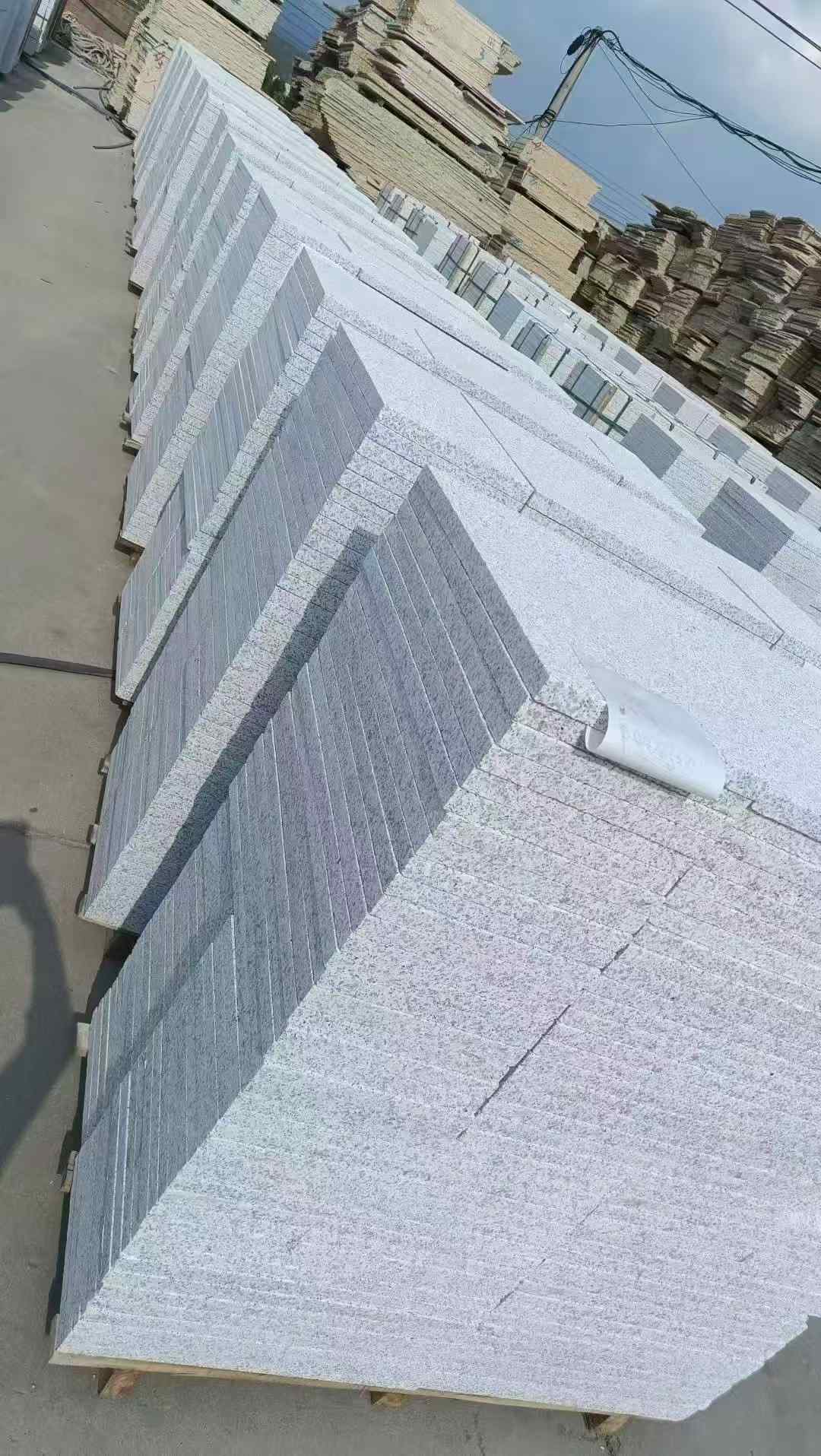 松原 白麻荔枝面花岗岩地铺石